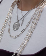 White Ball Chain Necklace