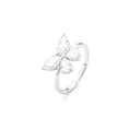 Load image into Gallery viewer, 18 Karat White Gold and Diamond Butterfly Ring
