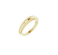 Load image into Gallery viewer, 14 Karat Gold Dome 4mm Ring
