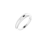 14 Karat Gold Dome 4mm Ring