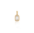 Load image into Gallery viewer, Yellow Gold and Bezel Set Diamond Charm
