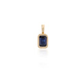 Load image into Gallery viewer, Yellow Gold and Bezel Set Sapphire Charm
