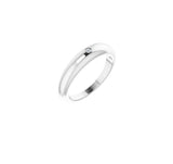 14 Karat Gold Dome Diamond Ring