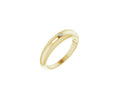 Load image into Gallery viewer, 14 Karat Gold Dome Diamond Ring
