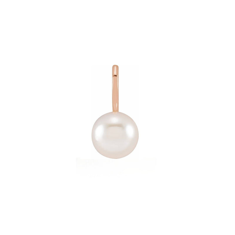 14 Karat Freshwater Akoya Pearl Slide Charm